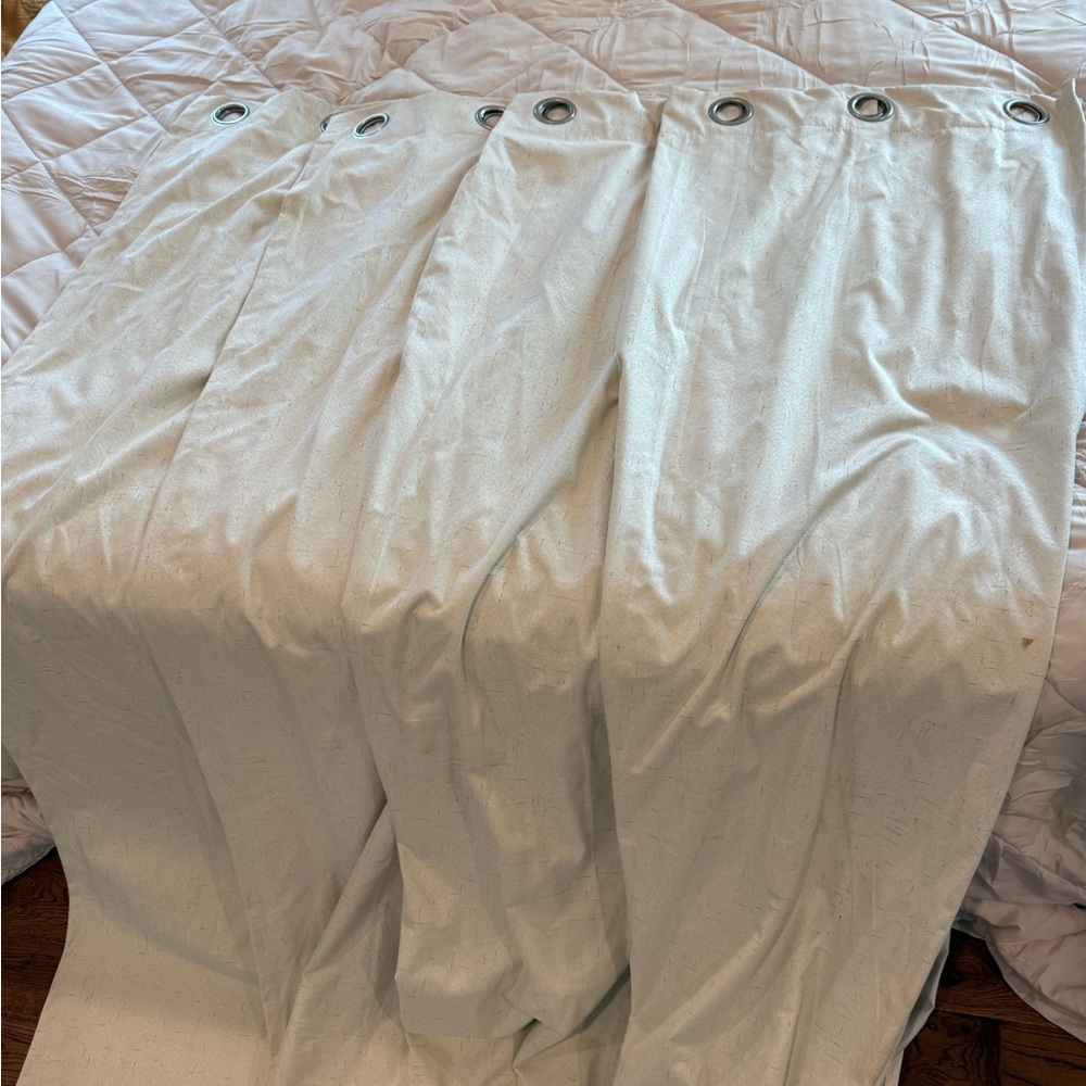 Target White Curtain Panel